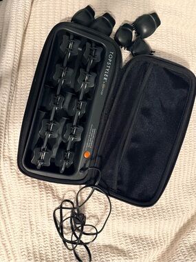 TopStyler by InStyler-16-Piece Heated Ceramic Hair Roller-Complete Set in Black